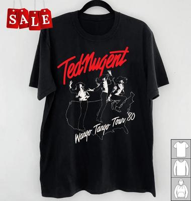 New Ted Nugent Wango Tango Tour 80 Christmas Gift Unisex S-5XL Shirt ZO61 Unisex T-Shirt