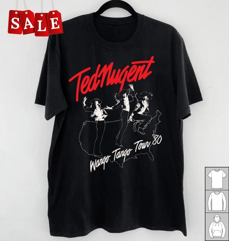

New Ted Nugent wango tango tour 80 Christmas Gift Unisex S-5XL Shirt ZO61 Unisex T-Shirt L