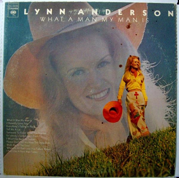 

LP Record LYNN ANDERSON - What A Man My Man Is KC33293 Columbia 1974 US Folk Used
