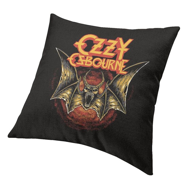 Ozzy Osbourne British Rock Heavy Metal Singer Throw Pillow Case Home Decor Custom Square Cushion Cover 45X45Cm Pillowcover