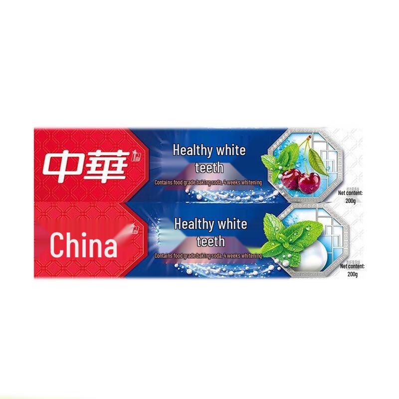 Zhonghua Błyszcząca Pasta do Zębów o Smaku Owocowym 3x200g