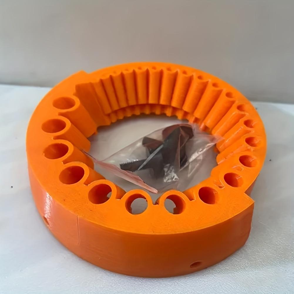 1pc Drill Bit Sharpener Attachment, Plastic Drill Bit Grinding Tool for Old Drill Bits, Large Angle Milling for 2-13mm Bits