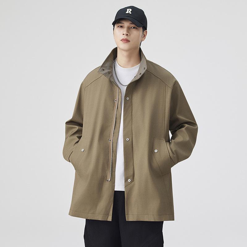 Men's Coat 2025 New Jacket Jacket Jacket Fashion Trend Loose Casual Windproof