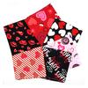 Valentine's Day Dog Bandana Dog Heart Prints Cute Triangular Bib with Love Pet Scarf for Small