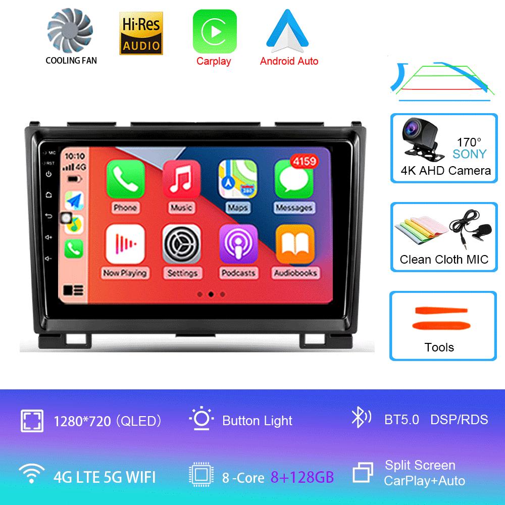 Car Radio Android 14 Carplay For Great Wall Haval Hover H5 H3 2011 - 2016 Navigation Multimedia Player Stereo WiFi+4G video BT