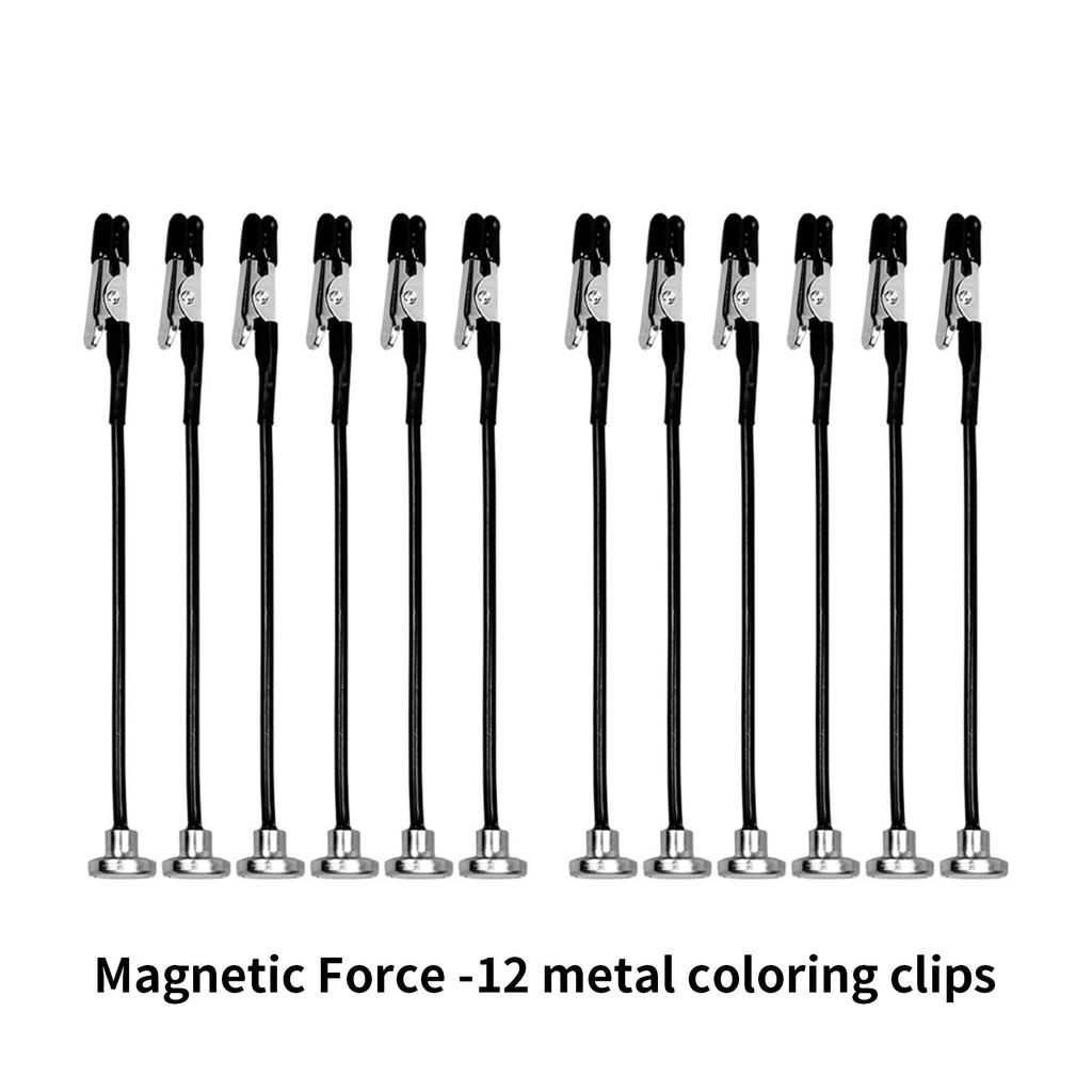 10Pcs Magnetic Alligator Clip Sticks Kit for Flexible Model Painting and Gunpla Projects