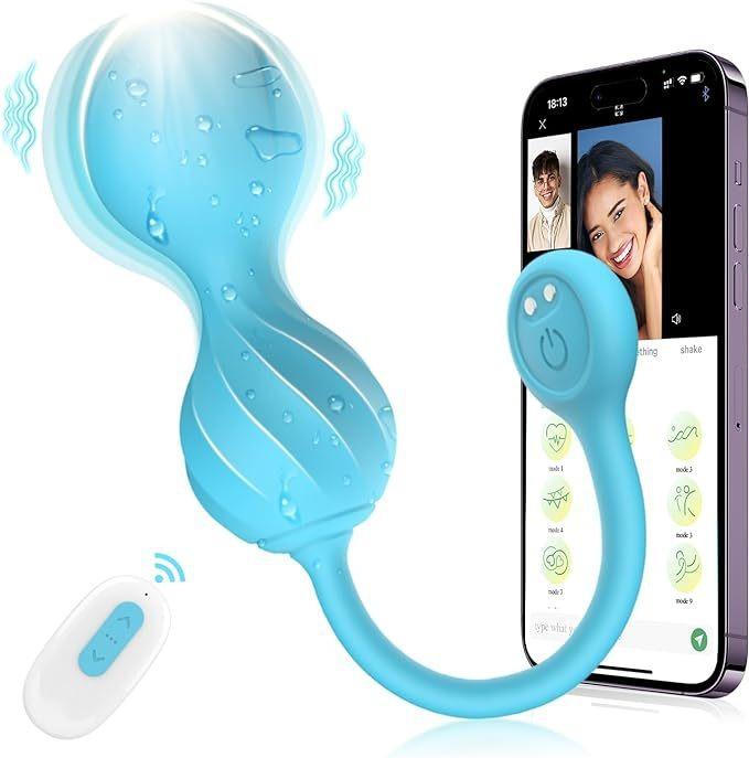 Wireless APP Remote Control Vibrators for Women Clitoris Nipple Stimulator Kegel Ball Sex Toy Female for Adult 18 Couple