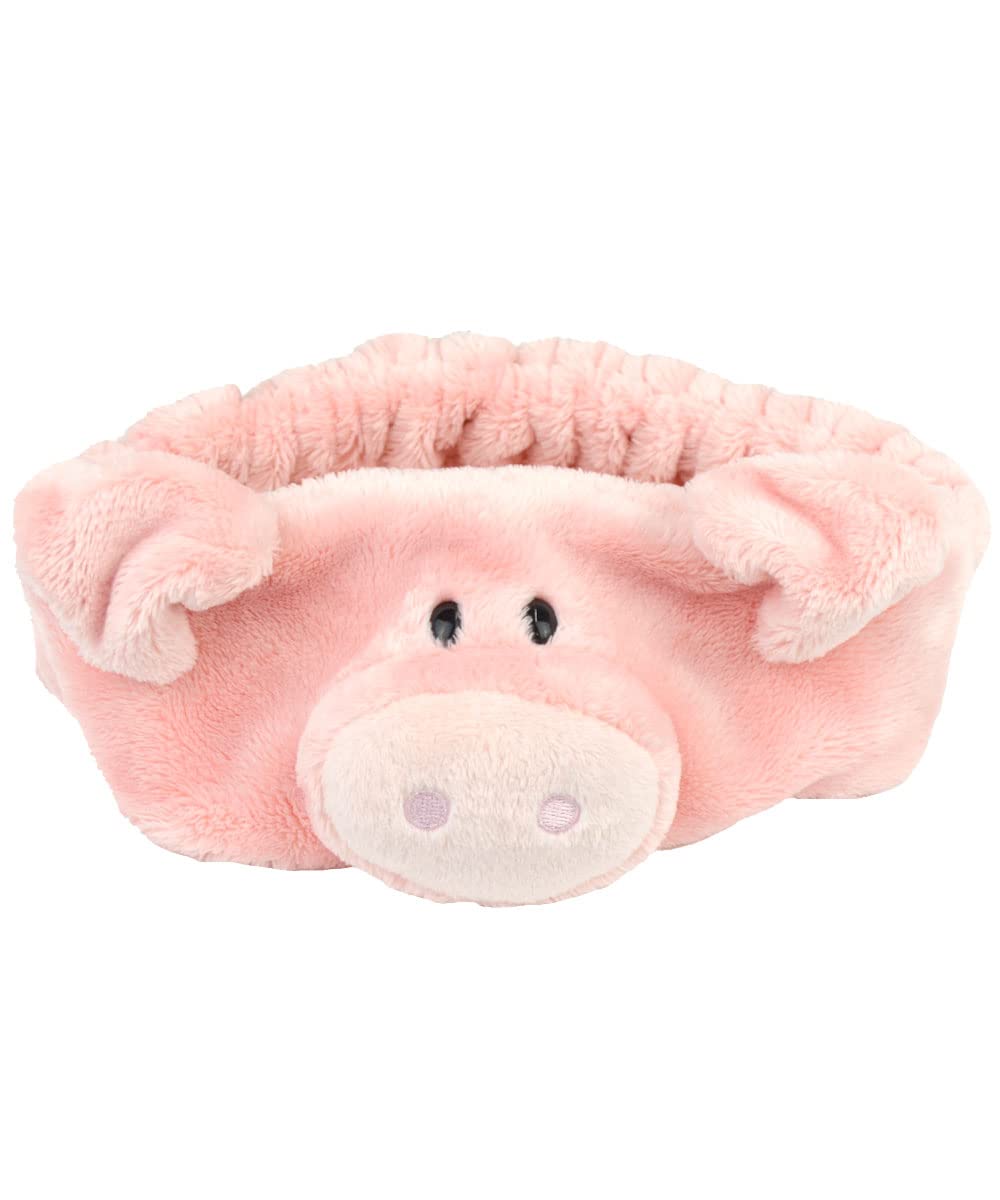 

NICI Niki Пушистый Мой Идеальный для Пребывания в Розовый Розовая Повязка на Голову, Расслабление, Макияж, Лицо, Дом, Животное, Свинья, Свинья, Подарок, Презент, розовый