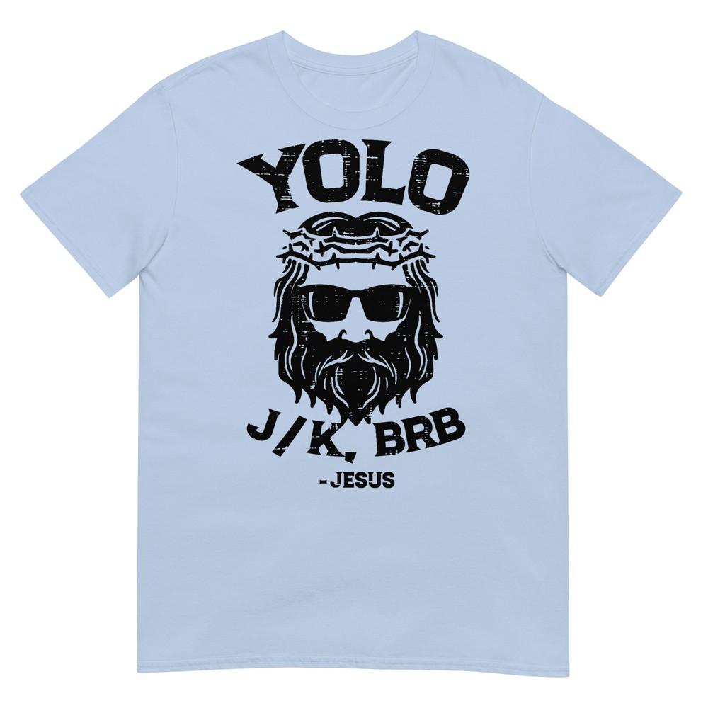 Easter Shirts Unisex Unisex Kids Children Easter Gift Yolo Jk Brb Jesus Funny S
