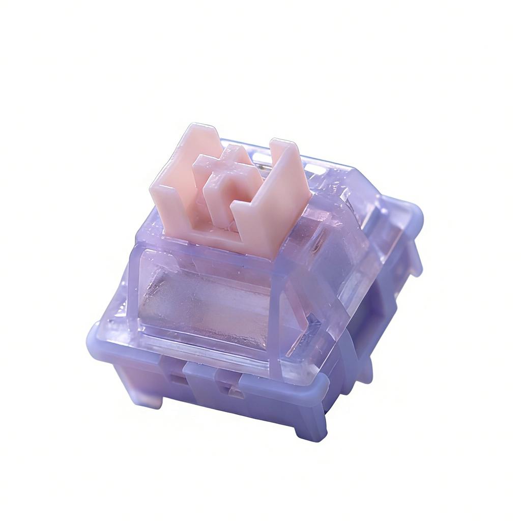 

OUTEMU JING Silent Switch Linear 39 gf Silent Switches P1 PC 3.8MM Lubricated Mechanical keyboard Custom OUTEMU Silent Switch 10 PCS
