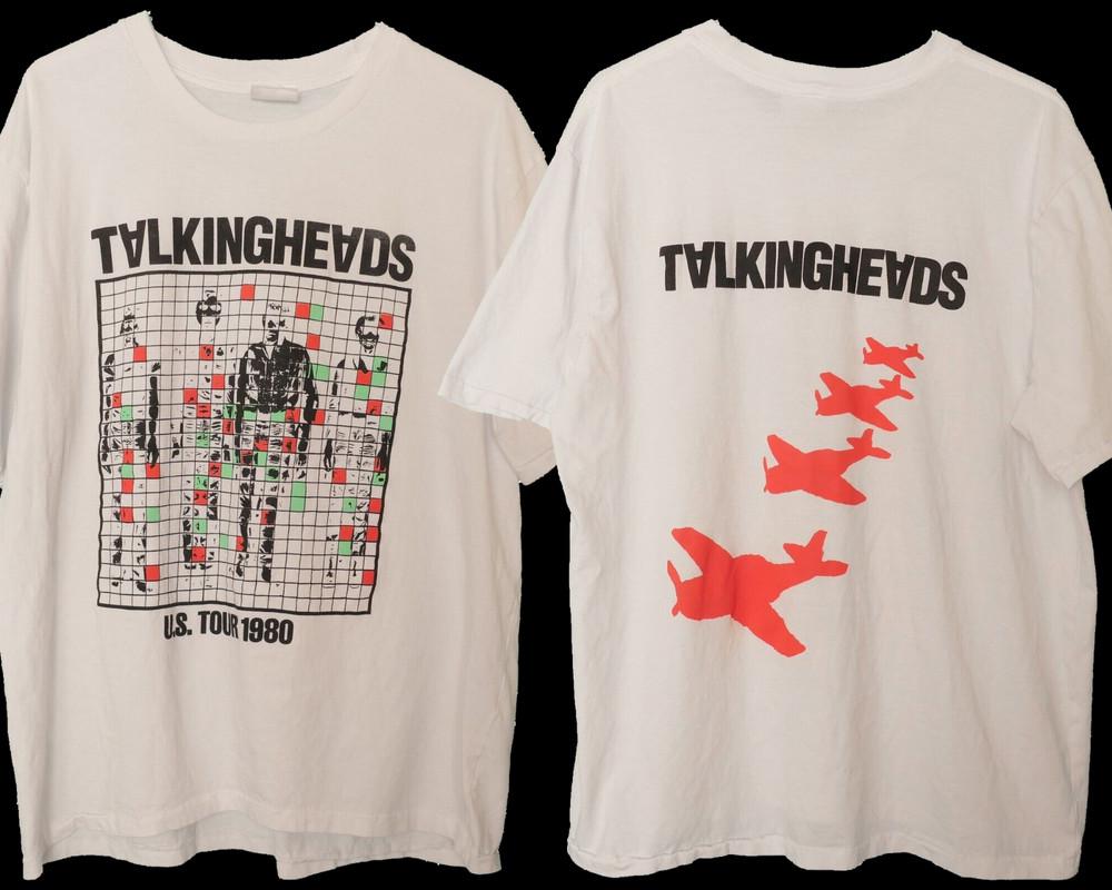 

Футболка David Byrne из Talking Heads, тур по США 1980 г., полный размер S-5XL, унисекс XXXL