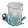 Crochet Lizard Coaster, Funny Handmade Animal Cup Mat, 3D Knitted Drink Coaster for Desk, Cute Heat Resistant Table Protector