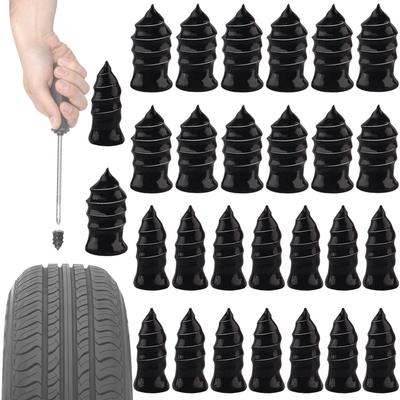 Car Tires Nails Spikes Car Flat Tubeless Tire Repair Kit Truck Scooter Rubber  Motorcycle Anti-puncture Kit Screw Film Nail
