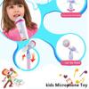 LED Light Brain-Training Kids Microphone Music Instrument Toys Singing Microphone Singing Song Toy