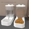 Extra Large Cross-Border Pet Feeder & Waterer: Automatic Cat & Dog Food Bowl with Storage