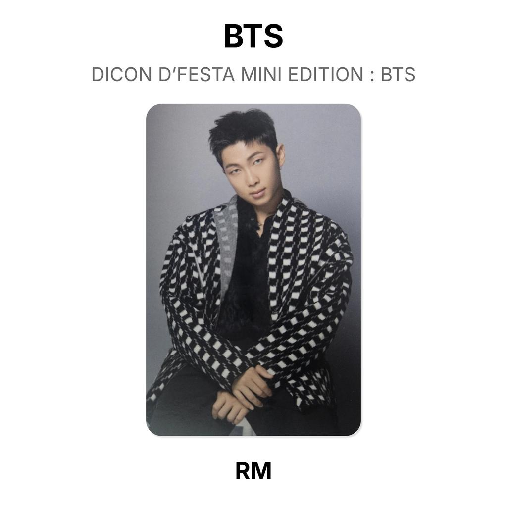 BTS DICON D’FESTA MINI EDITION : BTS Official Photocard