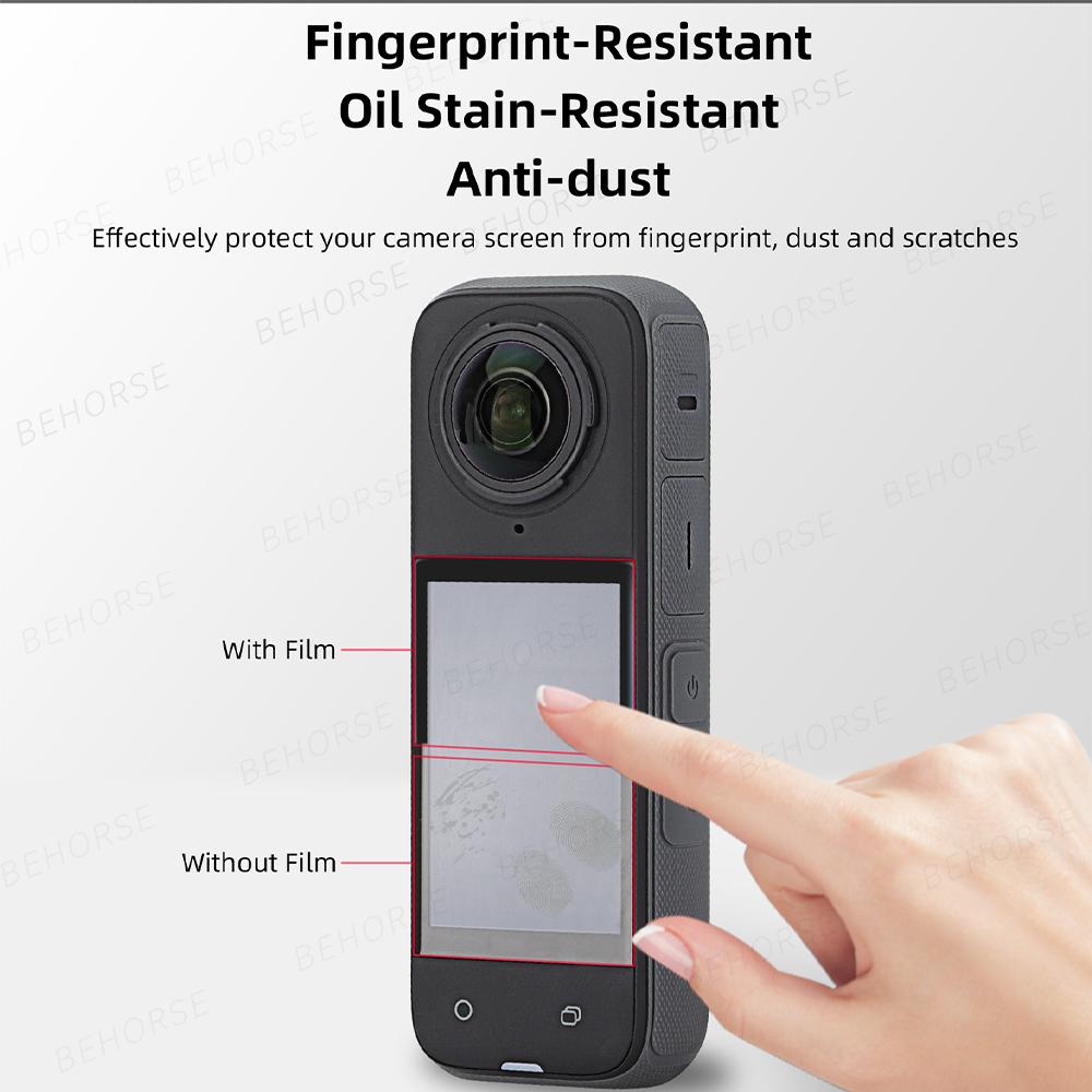 Screen Protector Film for Insta360 X5 Curved Composite Film for Insta360 X4 Screen Protector Film Camera Accessories (Not Glass)
