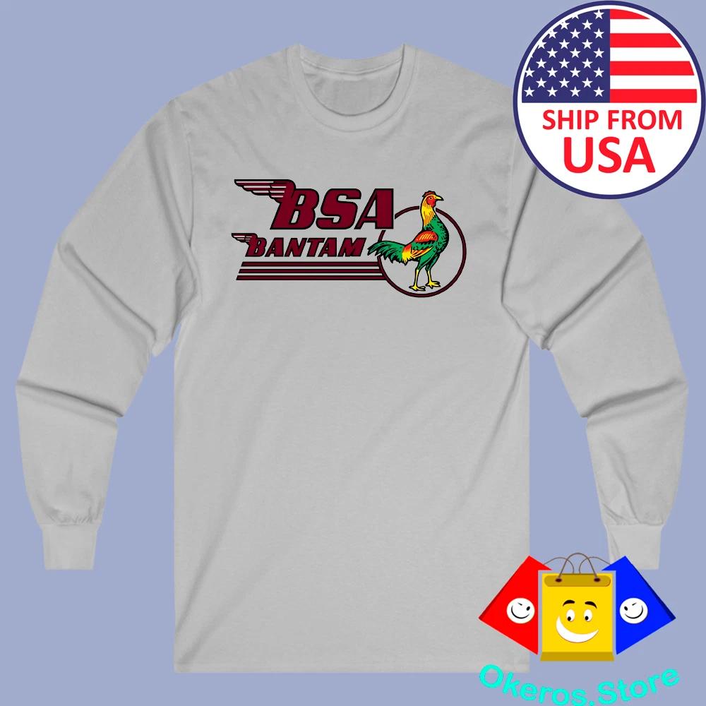 BSA Bantam Biker Men s Grey Size S to 2XL L