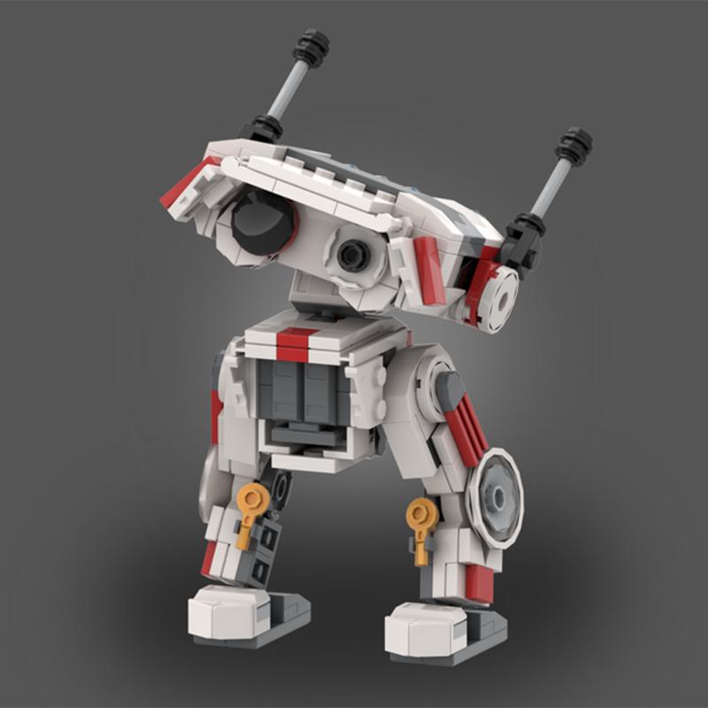 270PCS New MOC Space War BD-1 Technology Robot DIY Creative Educational Children's Building Block Assembly Toy Gift