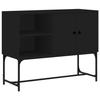 VidaXL Buffet noir 100x40x79,5 cm bois d'ingénierie 831818