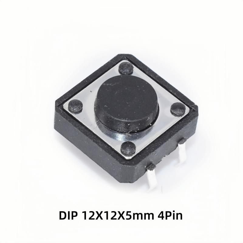 20PCS Micro Tact Push Button Switch 2X4 3X4 3X6 4X4 4.5X4.5 6X6 12X12 DIP SMD Side 2*4 3*4*2.5mm Tactile Tact Key Buttons Switch