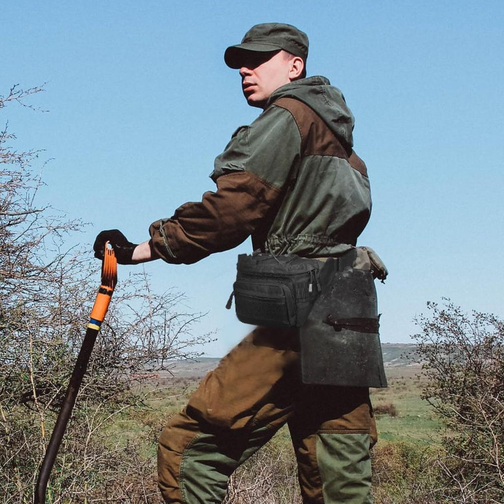 TRIWONDER MOLLE Waist Waist Hip Airsoft Tactical Military Water Bottle Smartphone for Men and Outdoor Tactical Fanny Pack Waist Bag Bag, Pouch, Bag,