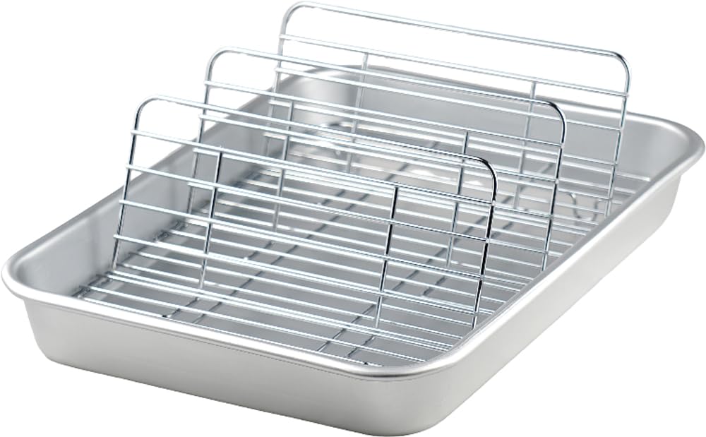 

Taniguchi Metal Deep Fryer x Made in Removable Perfect for Deep Frying Tray, 32.0 23.0 cm, Medium, Japan, Mesh,