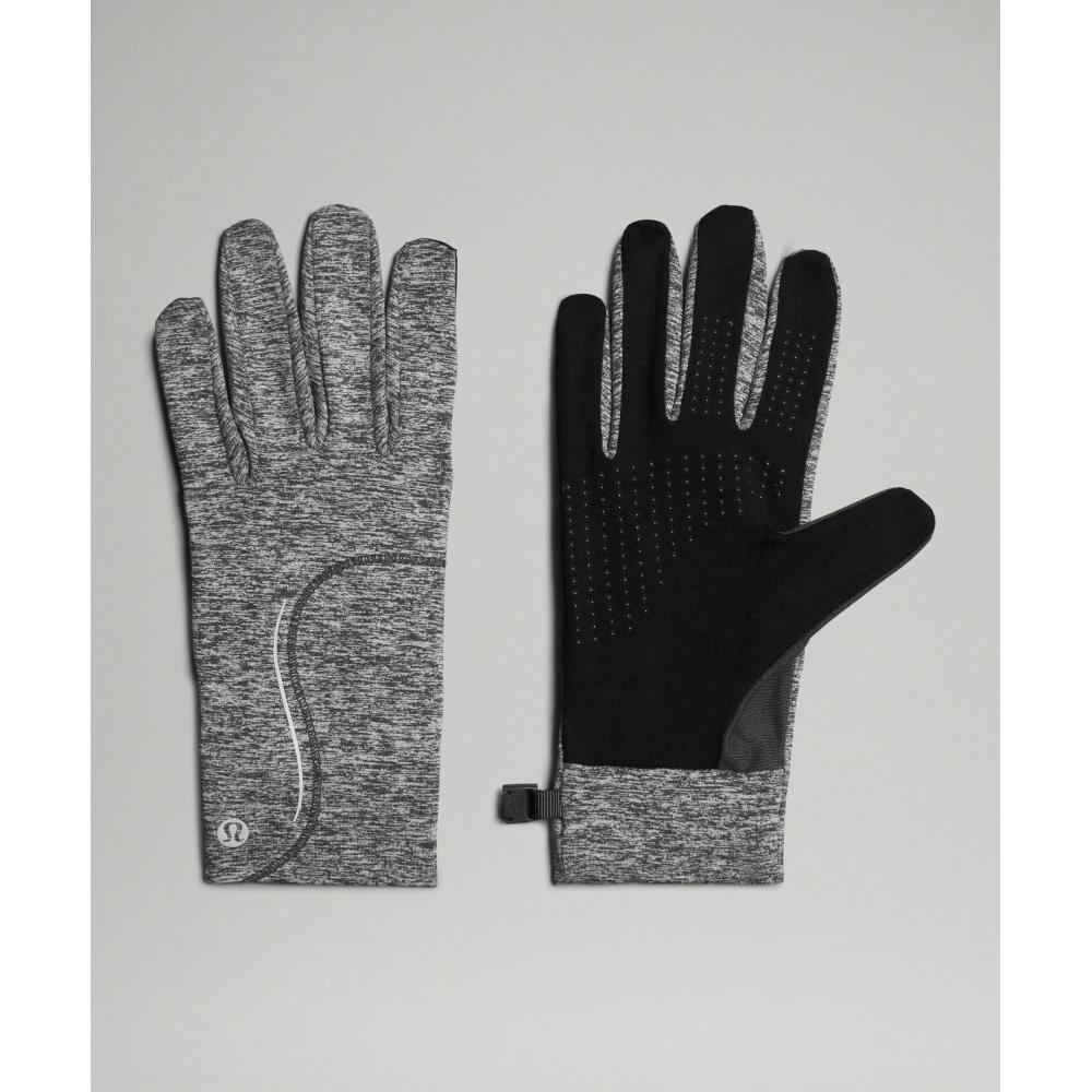 

Lululemon Женские перчатки для бега S fast and free Rulu Heathered Graphite Grey XS