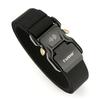 Quick-release aluminum alloy buckle tactical nylon elastic belt tooling outdoor training belt belt belt