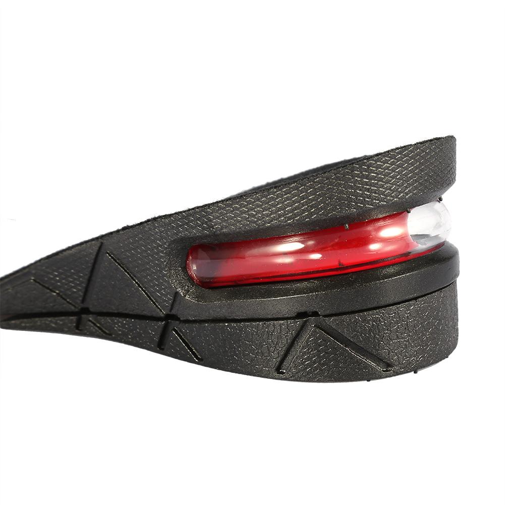 1 Pair Men Women Half Lift Height Increase Insoles 5cm Invisible Shoes Heel Taller Pads
