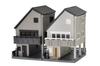 TOMYTEC Building Collection Small House A6 Diorama Supplies 338000 016-6