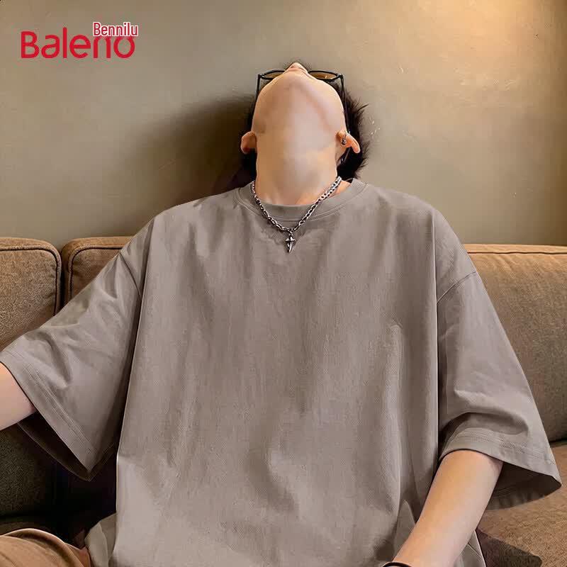 Baleno Men's Pure Cotton Loose Fit T-Shirt