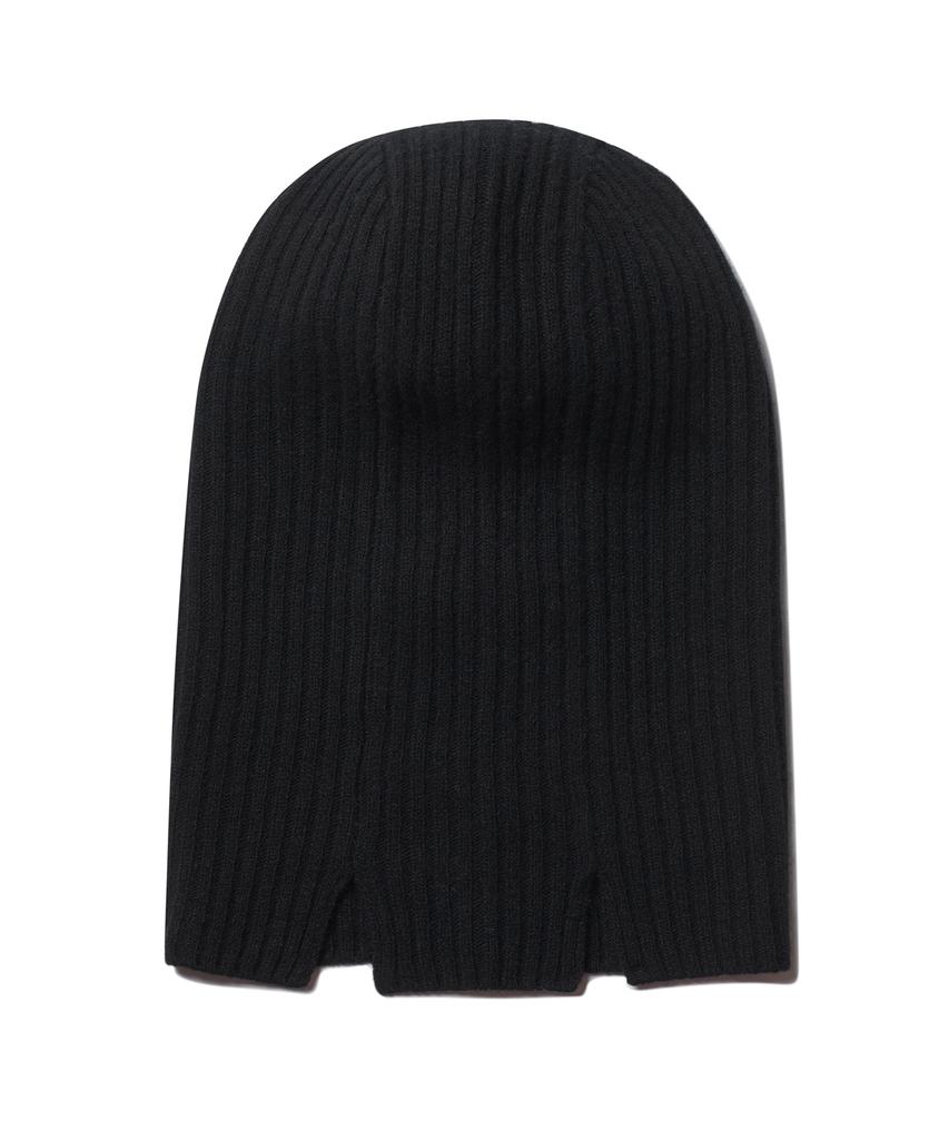 Musinsa Standard Lambswool Knit Balaclava [Black]