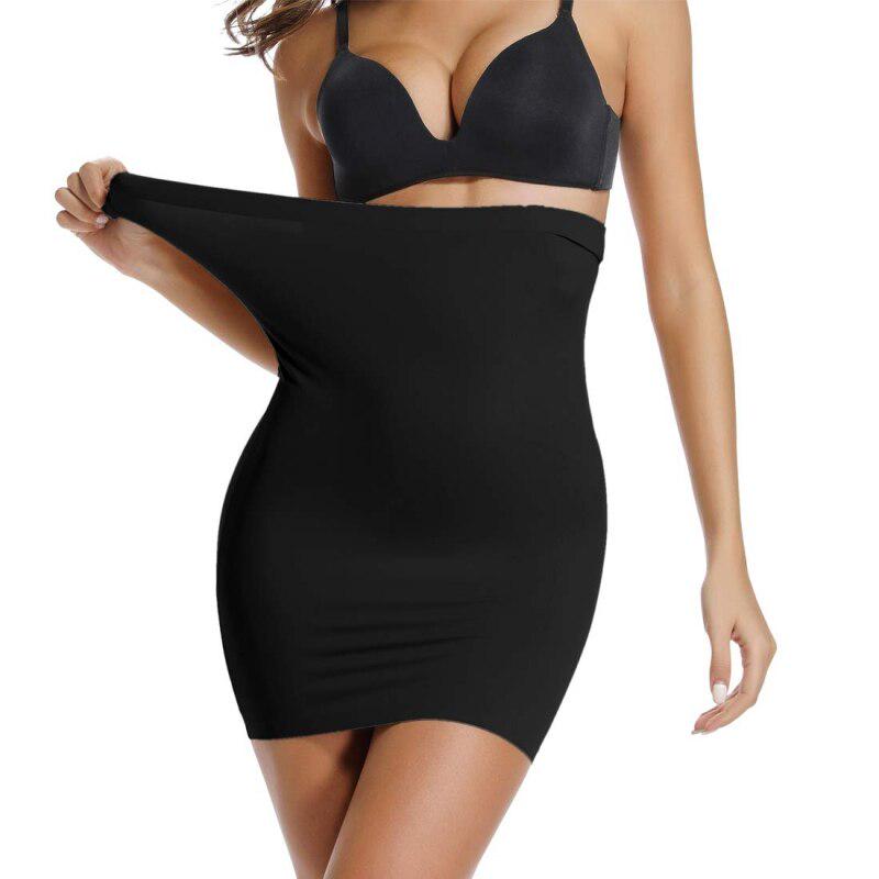 Women's Body Shaper Shapewear Dress - Tummy Control Seamless Slip For Under Dresses & Skirts