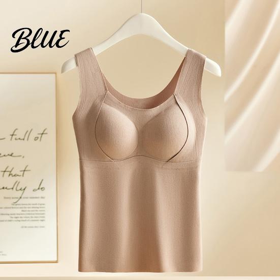 Women Thermal Tank Winter Warm Padded Breathable Sleeveless Underwear Top for Camisole Undershirt Base Layer
