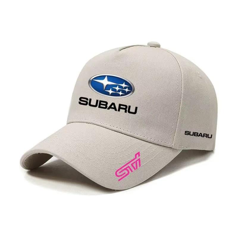 Car Outdoor Sports Hat Baseball Caps Sunscreen Hat Emblem For Subaru STI Outback Forester Impreza XV Legacy WRX BRZ Tribeca X5