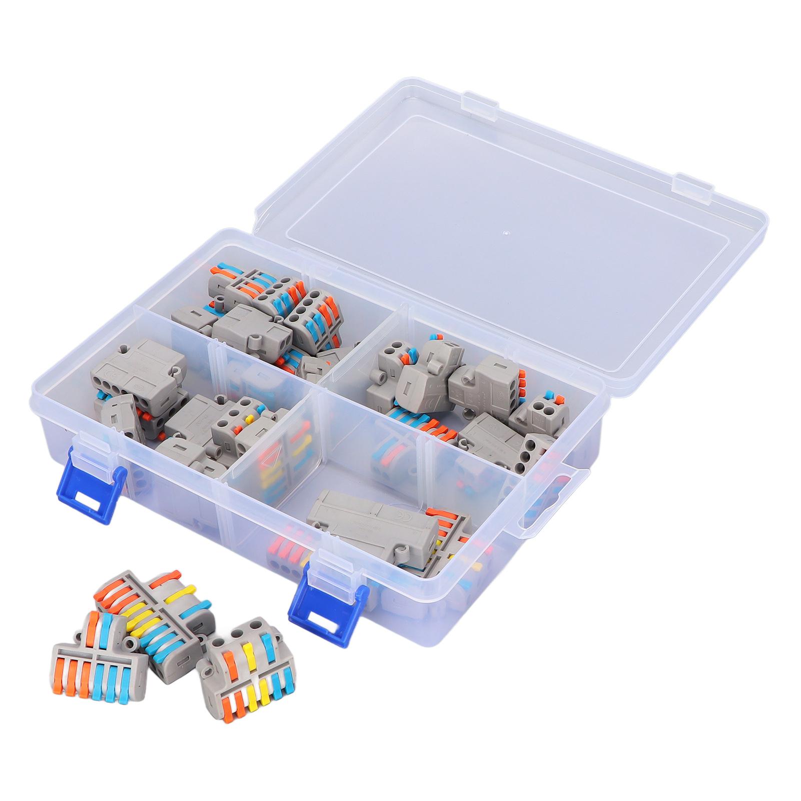 

30 шт. Провідниковий з єднувач важільна клемна колодка для зрощування DF42 DF62 DF63 ДФ93 Набір