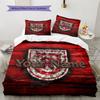 Ssv Jahn Regensburg Custom Name Pattern Bedding Quilt Set Quilt Cover Pillowcase Home Birthday Gift(1 * duvet cover + 2 * pillowcase, without core)