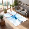 Kevin De Bruyne Printed Flannel Area Rug Non Slip Soft Polyester Floor Carpet Indoor Decor Mat for Bedroom Living Room Sofa