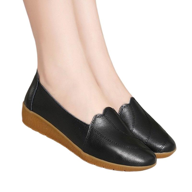 Fashion 2025 summer new casual comfortable Women's flat shoes Fashionable versatile women's shoes Anti-slip minimalist soft-soled shoes