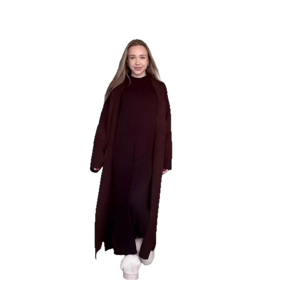 2024 Autumn/Winter Women's Knit Sweater: Long Sleeve, Loose, Comfortable Casual Cardigan