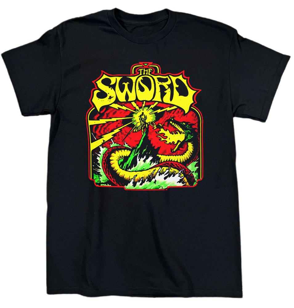 New The Sword Band Album Short Sleeve T Shirt Black S-5XL SE733 Unisex T-Shirt XXXXL