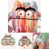 Il Mostro dei Colori Peluche Super Morbido Corto Peluche Varie Altezze