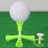 Portable Golf Tee Adjustable ABS Anti-flying Tripod Golf Tee for Training