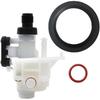 Toilet Water Valve Repair Kit 31687 Trailer Toilet Water Valve Assembly 31683 for Thetford RV Toilet Parts 31705