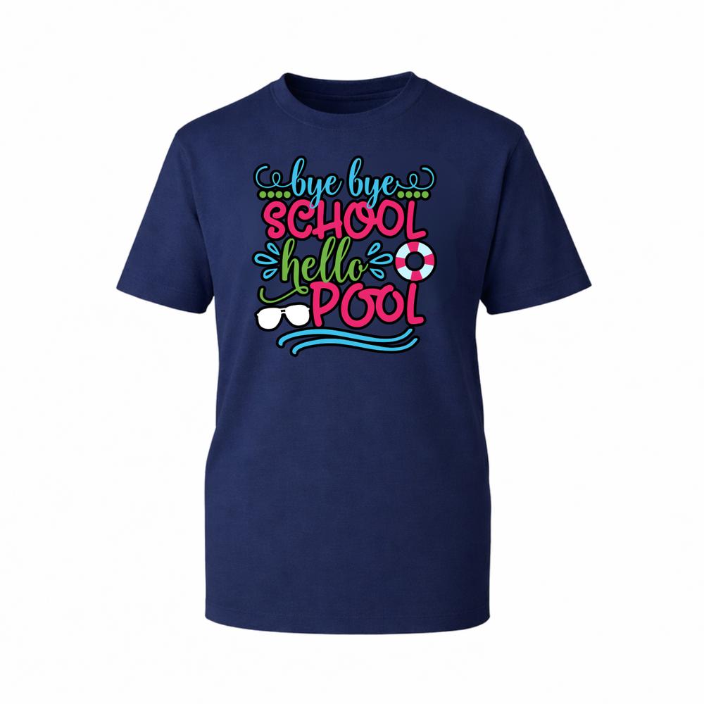 Summer Vacation Graphic TShirt Last Day Of School Pool Party Novelty Gift TTop S