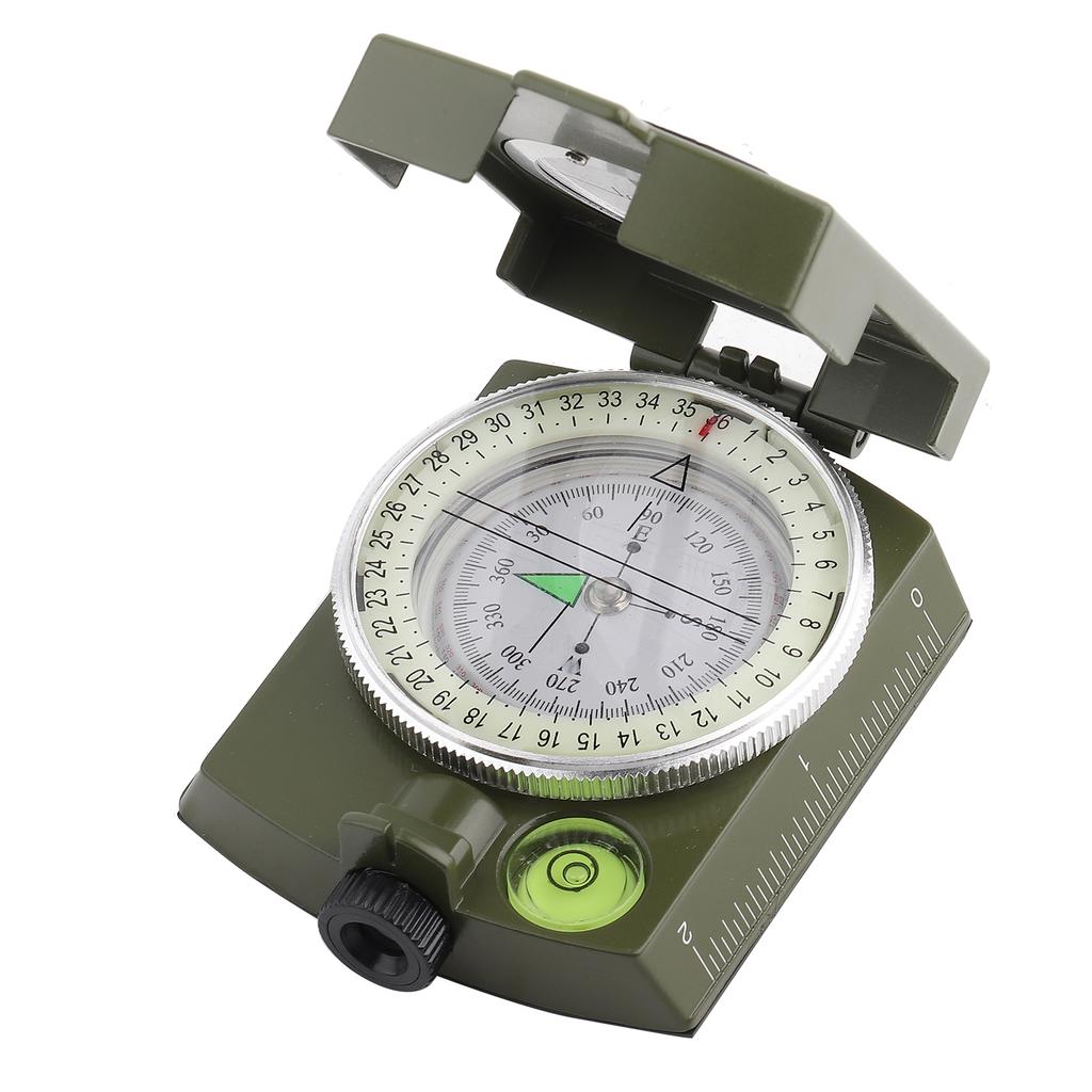 2Colors Outdoor Military Sighting Night Light Lensatic Waterproof Compass