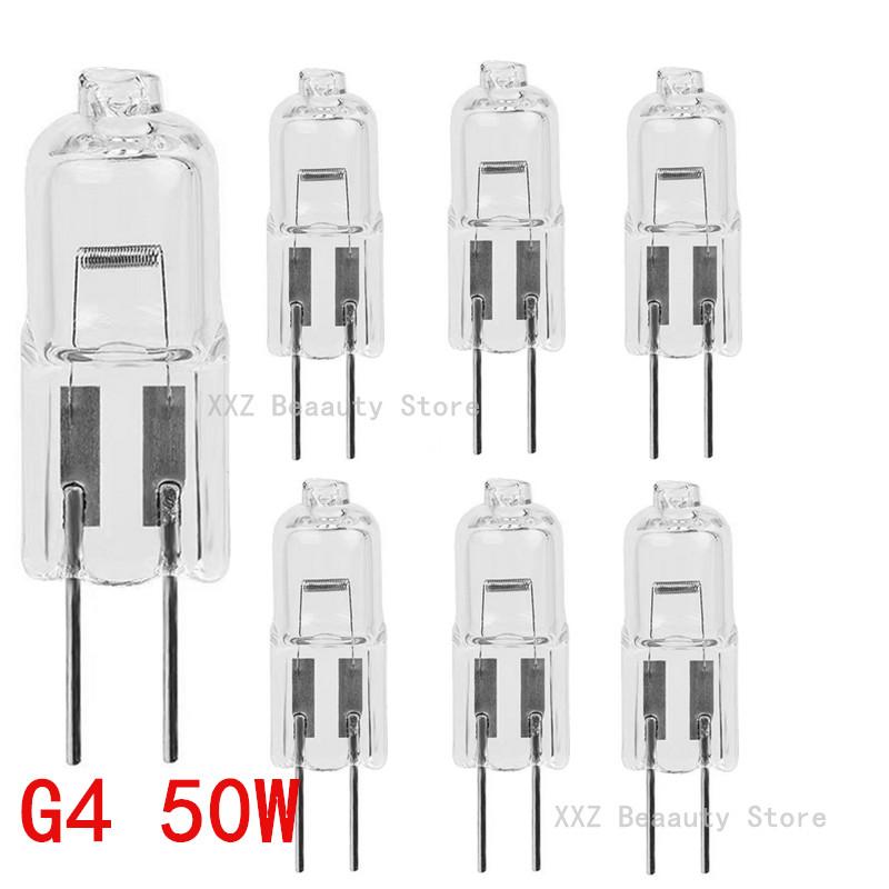 

1/5/10/20PCS G4 12V 5W 10W 20W 35W 50W Halogen Bulbs JC Bi-Pin Warm White LED Replacement Capsule Lamp for Lighting 1PC