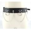 Punk Style Womens Belt Metal Chain Pendant Fashion Accessories Clothing