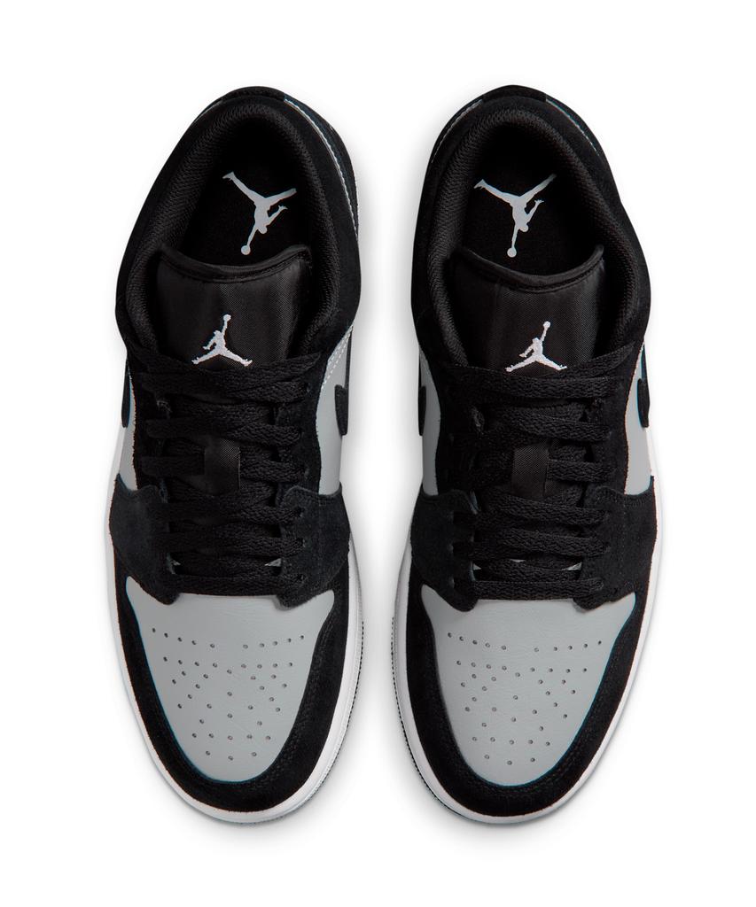 Nike Air Jordan 1 Low M - Black:Light Smoke Grey:White / 553558-048